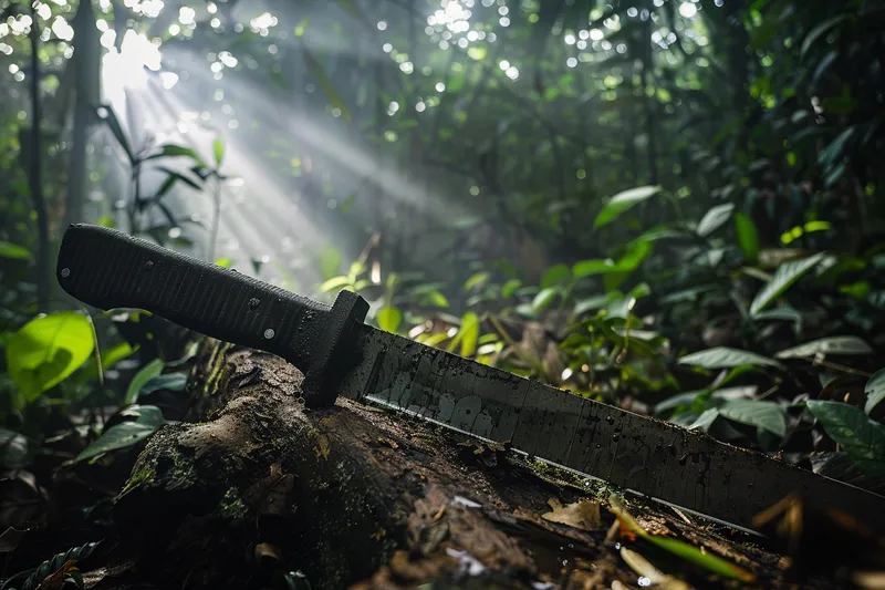 machetes para supervivencia en selva, herramienta esencial para la subsistencia