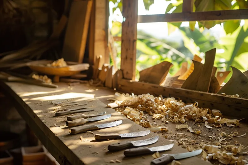 machetes para tallar madera, exploración de su uso en la agricultura 