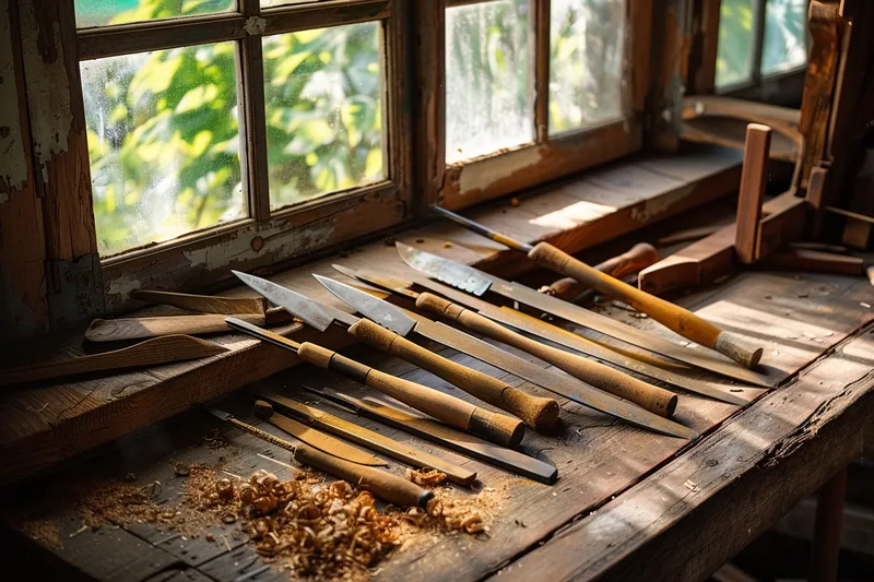 machetes para tallar madera