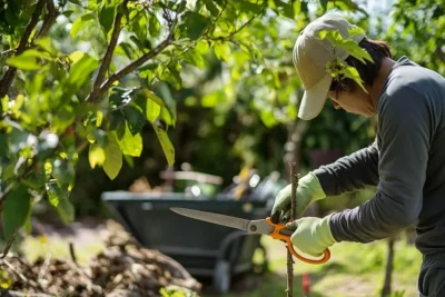 como podar arboles de jardin