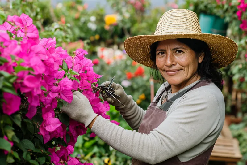 como podar flores 1