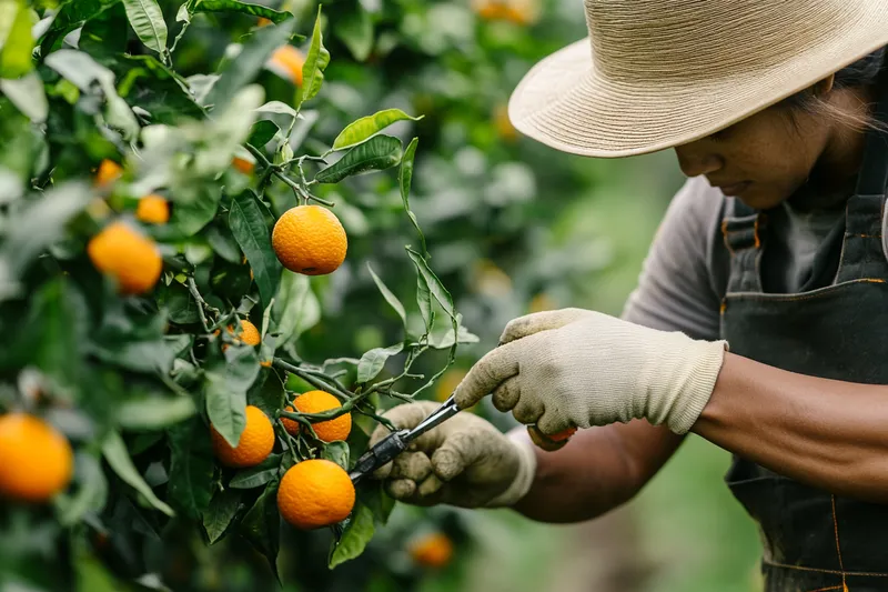 como podar la mandarina