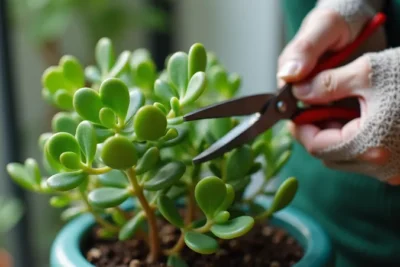 como podar la planta millonaria