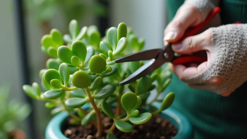 como podar la planta millonaria