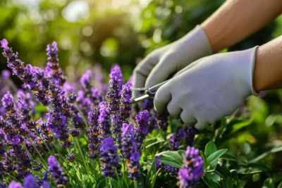 como podar lavanda