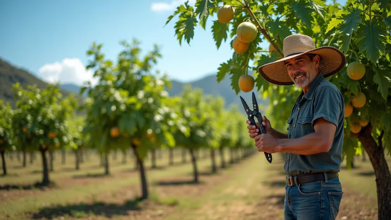 como podar papaya