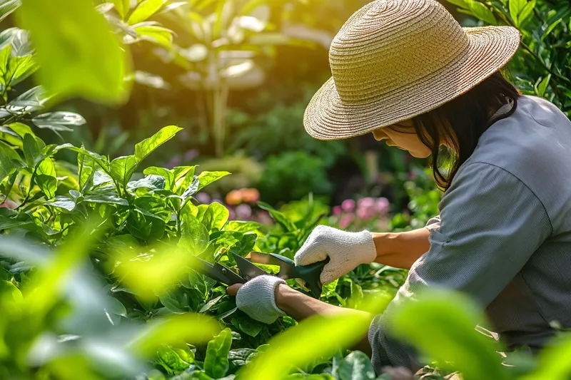 como podar plantas 1