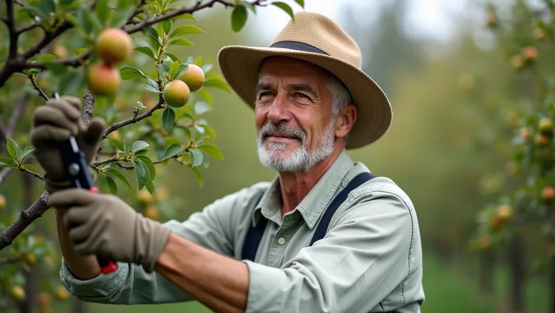 como podar plantas frutales