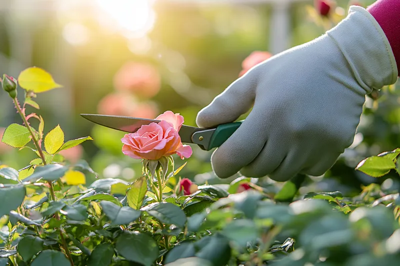 como podar rosas enanas