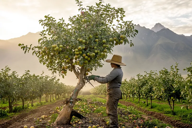 cuando es tiempo de podar arboles frutales